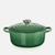 颜色: Bamboo Green, Le Creuset | Le Creuset Signature Cast Iron Round Casserole - 28cm - Bamboo Green
