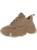 Steve Madden | City Sole Womens Colorblock Lace Up Casual and Fashion Sneakers, 颜色almond