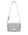 商品ALL SAINTS | Frankie Leather Crossbody Bag颜色Cement Gray