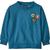 Patagonia | Lightweight Crew Sweatshirt - Toddler Boys', 颜色Change Jr Patches: Wavy Blue