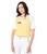 商品Tommy Jeans | Fuse Logo Baseball Tee颜色Yellow Lotus