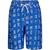 Nautica | Nautica Little Boys' Flag Print Swim Short (4-7), 颜色dark blue heather