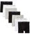 商品Calvin Klein | Men's Cotton Stretch Megapack Boxer Briefs颜色White/Grey Heather/Black