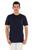 商品Los Angeles Apparel | 20001 Amazon - Fine Jersey Crew Neck T-Shirt颜色Navy
