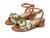 Sam Edelman | Ingrid Mini (Little Kid/Big Kid), 颜色Fern Multi Linen