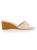 color WARM STONE, Kate Spade | Meena Canvas Wedge Sandals