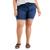 color Darkest Night, Celebrity Pink | Plus Size Bermuda Shorts