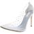 color Clear, Nine West | Nine West Womens Franca3 Faux Leather Slip-On Pumps