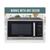颜色: Stainless Steel / Black, Farberware | Classic 0.9 Cu. Ft 900-Watt Microwave Oven