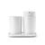 颜色: White, Brabantia | Renew Bathroom Accessory Set of  3 - Soap Dispenser, Toothbrush Holder and Tray