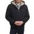 商品Levi's | Cotton Canvas Hooded Utility Jacket with Sherpa Lining颜色Navy
