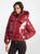 商品Michael Kors | Ciré Nylon Puffer Jacket颜色DARK RUBY