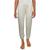 商品第3个颜色Grey Stripe, Nautica | Nautica Women's Heathered Sleepwear Jogger Lounge Pants