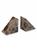商品第1个颜色BROWN, blomus | Pesa Marble 2-Piece Bookend Set