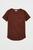 color Brown, Urban Outfitters | Standard Cloth Scoop Neck Curved Hem Tee