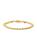 商品第2个颜色STAINLESS STEEL, Anthony Jacobs | 18K Goldplated Stainless Steel & Stainless Steel Flat Box Chain Bracelet