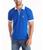Nautica | Men's Short Sleeve Color Block Performance Pique Polo Shirt, 颜色Bright Cobalt