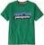 颜色: Gather Green, Patagonia | Patagonia Kids' P-6 Logo T-Shirt