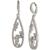 商品Givenchy | Silver-Tone Crystal Pear-Shape Open Drop Earrings颜色Silver