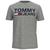 商品Tommy Hilfiger | Tommy Hilfiger Men's Lock Up Logo Graphic T-Shirt颜色Grey Heather