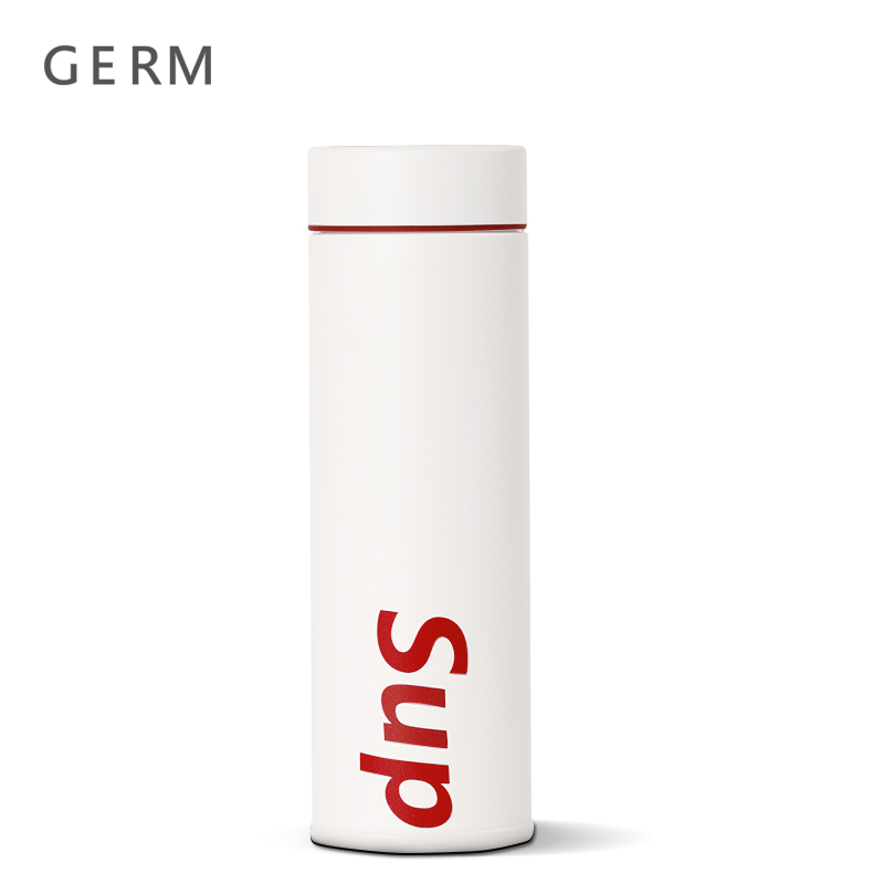 商品第1个颜色白色, GERM | 日本GERM格沵 潮流 保温杯 SUP款 300ML（黑/白/红色）