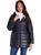 Steve Madden | Cozy Lined Glacier Shield Womens Cozy Quilted Glacier Shield Coat, 颜色black