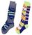 颜色: Grey Multi, Northeast Outfitters | Alpine Design Youth Snow Sport Socks – 2 Pack