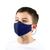 颜色: Navy, Bloch | Soft Stretch Face Mask with Moldable Nose Pad and Lanyard 3-Pack (Toddler/Little Kids/Big Kids)