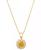 颜色: Citrine, Macy's | Lab-Grown Blue Sapphire (5/8 ct. t.w.) & Lab-Grown White Sapphire (1/3 ct. t.w.) Halo 18" Pendant Necklace in 14k Gold (Also in Citrine & Lab-Grown Opal)