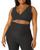 color Darkest Night, Beyond yoga | Maternity Criss Crossover Nursing Bra