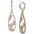 商品Givenchy | Silver-Tone Crystal Pear-Shape Open Drop Earrings颜色Gold
