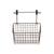 颜色: Bronze, Spectrum | Grid Over The Cabinet Towel Bar Medium Basket