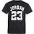 color Black, Jordan | Jordan Boys' Jordan 23 Ice Dye Short Sleeve T-Shirt
