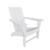 颜色: White, Westin Furniture | Furniture Modern Plastic Folding Adirondack Chair