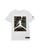 color White Camo, Jordan | Boys' Embroidered Logo Patch Tee - Big Kid