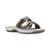 Clarks | Women's Cloudsteppers Breeze Piper Comfort Slide Sandals, 颜色Pewter