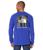 商品The North Face | Box Nse Long Sleeve Tee颜色Lapis Blue/TNF Black