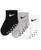 颜色: Gray, NIKE | Baby Boys or Baby Girls Core Ankle Gripper Socks, Pack of 3