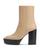 AEYDE | Women's Berlin Square Toe High Heel Platform Booties, 颜色Latte