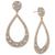 商品Givenchy | Crystal Scatter Open Drop Earrings颜色Gold