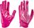 颜色: Vivid Pink/Vivid Pink/W, NIKE | Nike Adult Vapor Jet 8.0 Football Gloves