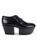 color NERO, Prada | Women's Leather Heeled Derbys