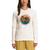 商品The North Face | Women's Long-Sleeve Graphic Injection T-Shirt颜色Gardenia White/coral Sunrise