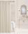 颜色: Ivory, J Queen New York | La Boheme Shower Curtain, 72" x 72"
