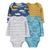 颜色: Cars/Stripes Multi, Carter's | Baby Boys Long Sleeve Bodysuits, Pack of 4
