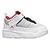 color White/Metallic Silver/Red, Jordan | Jordan Toddler Max Aura 3 Basketball Shoes