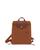 Longchamp | Le Pliage Green Nylon Backpack, 颜色Cognac