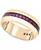 颜色: Ruby, Macy's | Men's Sapphire Polished Band (1-1/4 ct. t.w.) in Sterling Silver (Also in Ruby)