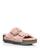 商品第1个颜色Pink, Birkenstock | Women's Papillio Arizona Shearling Slide Sandals