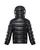 color 999 BLACK, Moncler | Boy's New Maya Quilted Detachable Hooded Jacket, Size 8-14